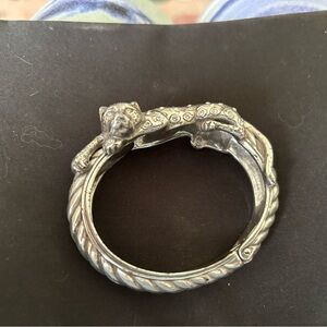 BRIGHTON Silver Panther Bracelet